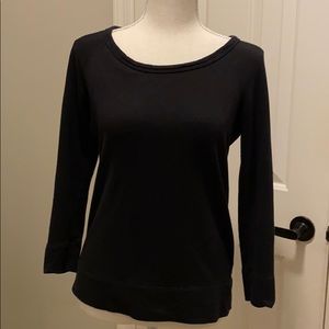 James Perse 3/4 Sleeve Sweatshirt